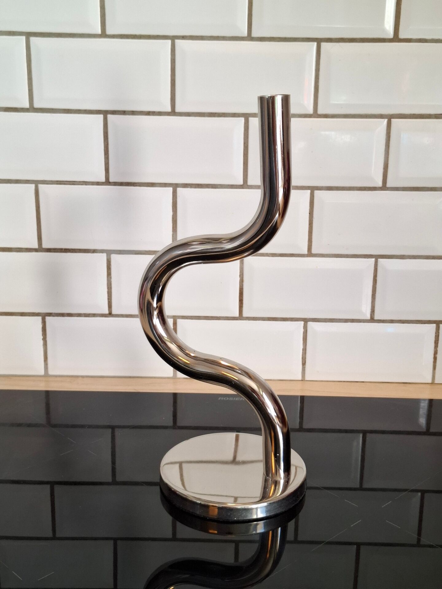 Bougeoir Chrome Axel Chay