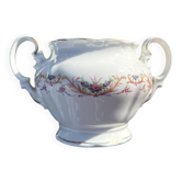 Ancien Sucrier Porcelaine de France Digoin / Sugar Bowl Vintage / Fren