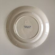 8 plates Moroccan model in earthenware - French manufacture