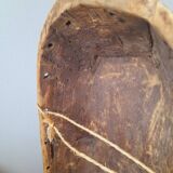 African mask carved from wood