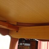 Oval table, Regency style, integrated extensions