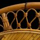 60's Rattan Headboard Italy