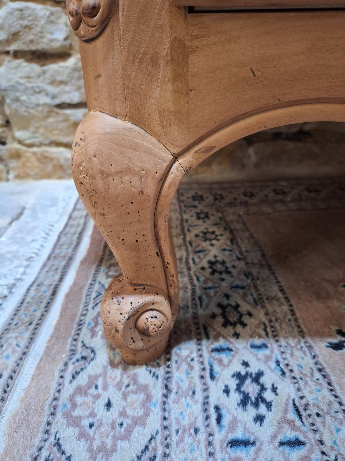 Solid cherry chest of drawers