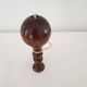 Old wooden Bilboquet - wood color Height 16 Cm