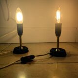 Pair of bedside lamps