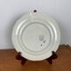 Set of 2 Choisy le roi plates, ironstone, floral motif, late 19th century