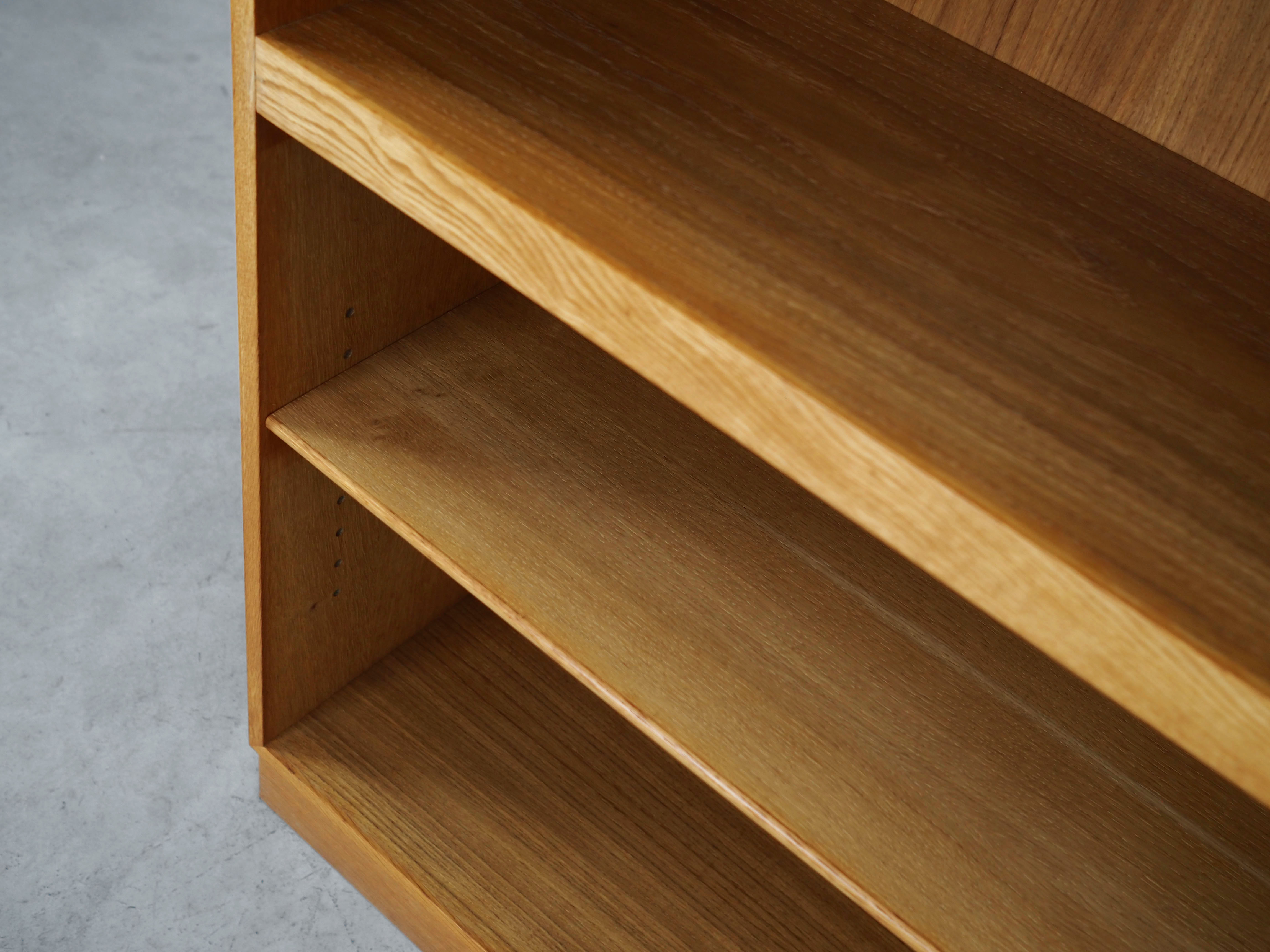 Ash bookcase, Danish design, 1960s, designer: Børge Mogensen
