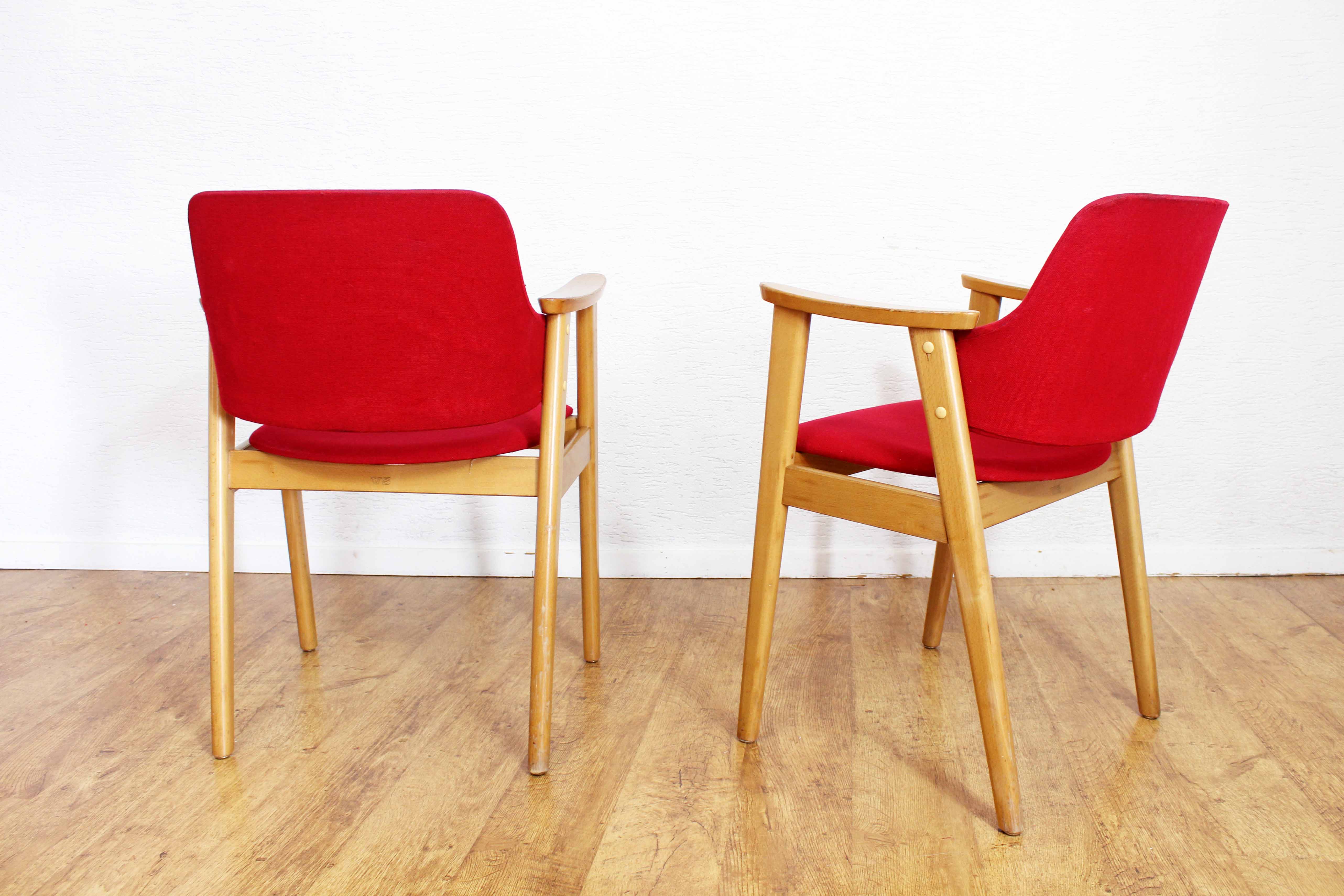 Pair of Scandinavian armchairs