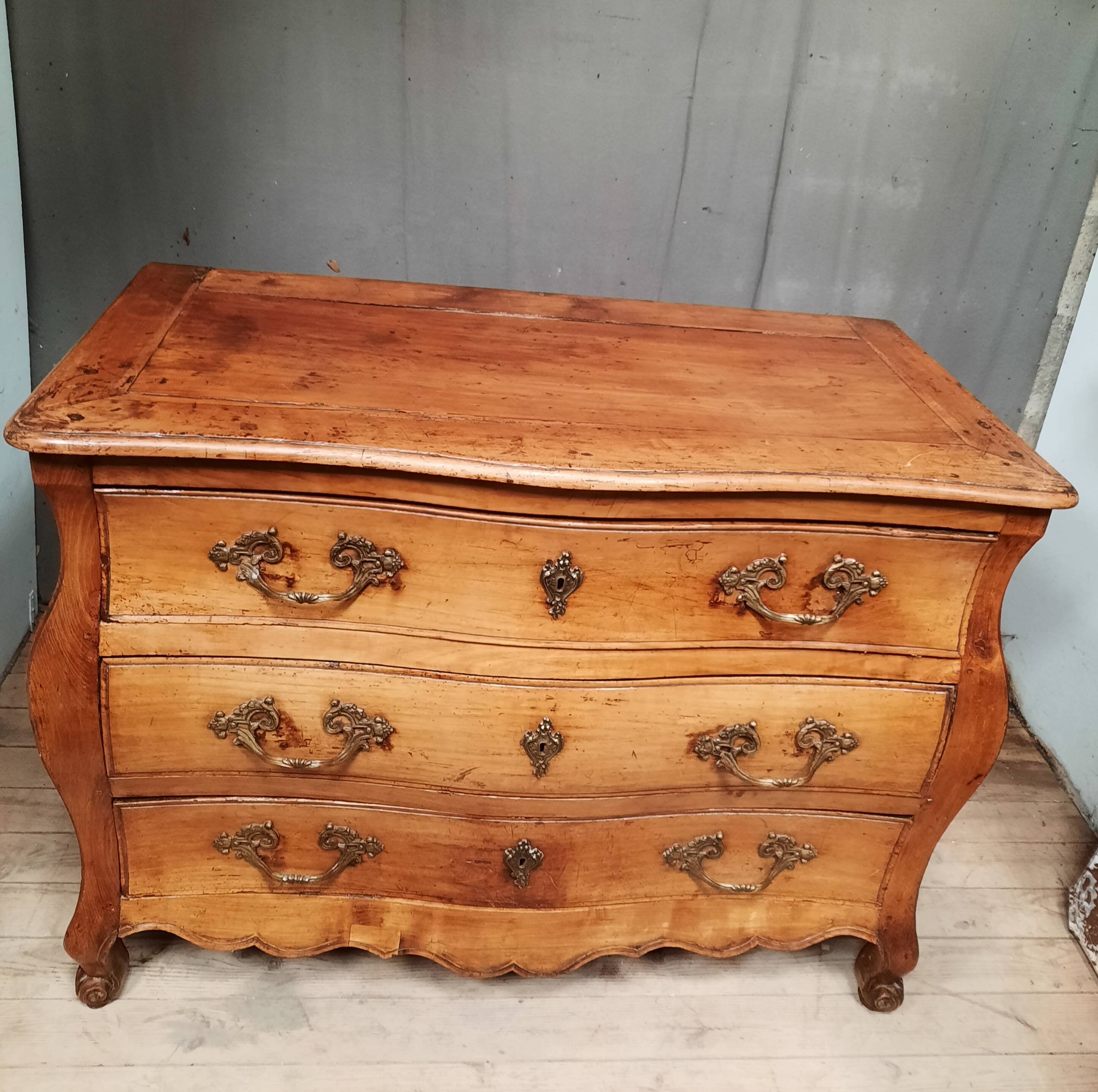 Eighteenth century Nantes chest of drawers