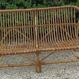 Rattan sofa