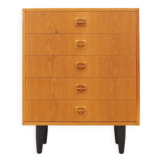 Ash chest of drawers, Danish design, 1960s, production: Denmark