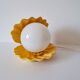 Vintage shell ceramic lamp