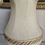 Vintage Moustiers earthenware lamp