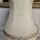 Vintage Moustiers earthenware lamp