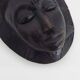 Wooden mask of the Baoulé ethnic group from Ivory Coast. African mask