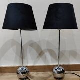 Deux lampes vintage