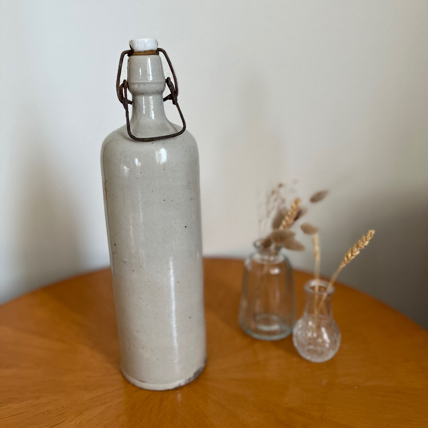Vintage stoneware bottle