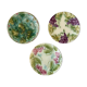 Trio of plates in old slurry late nineteenth century
