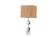 Chrome-plated metal lamp. Signed Chalier Paris. 1970s