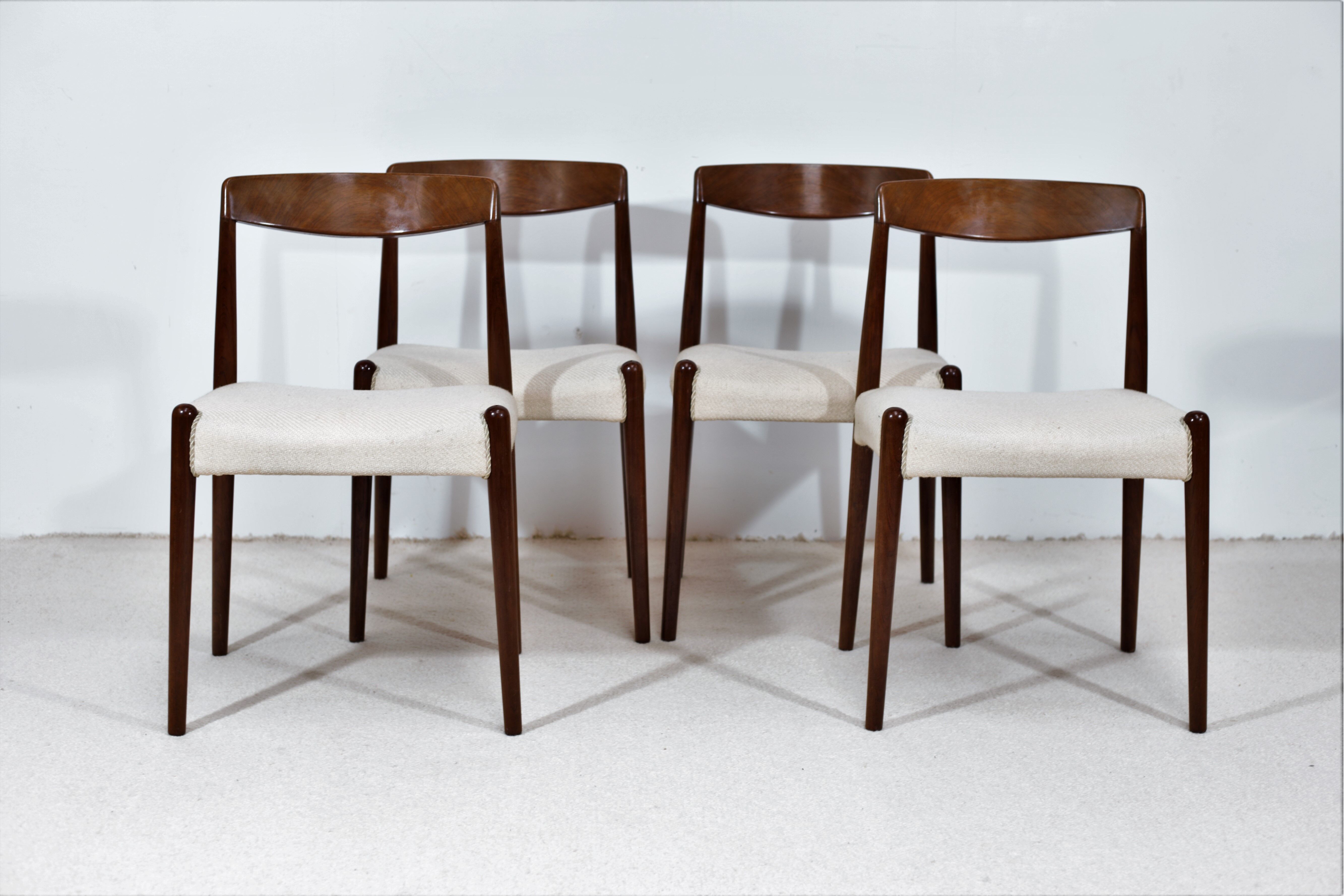 Danish walnut chairs