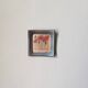 Handmade wall ceramic poppies bohemian countryside miniature
