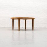 Round Danish Coffee table by Niels Bach