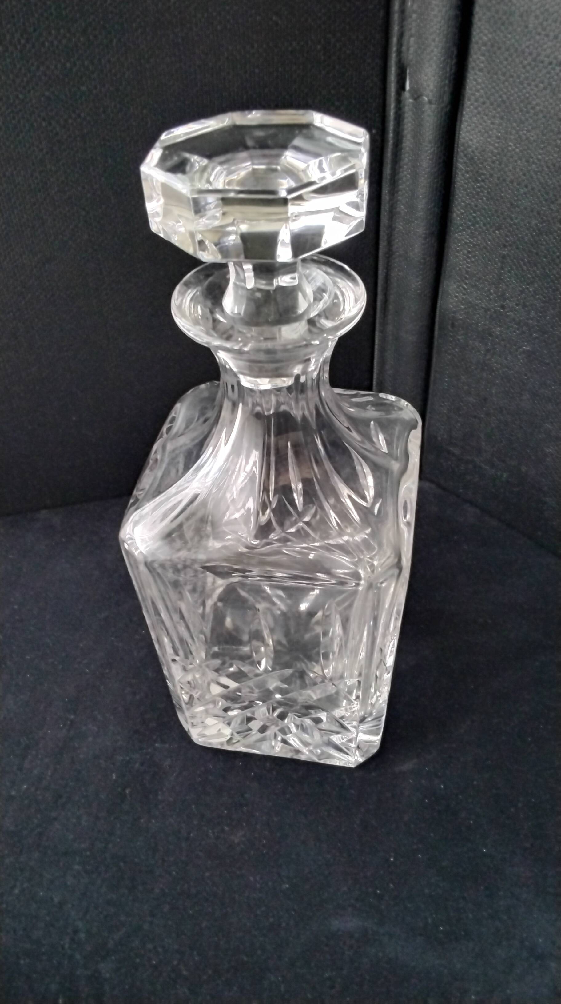 Carafe à whisky en Cristal Cartier Gilles