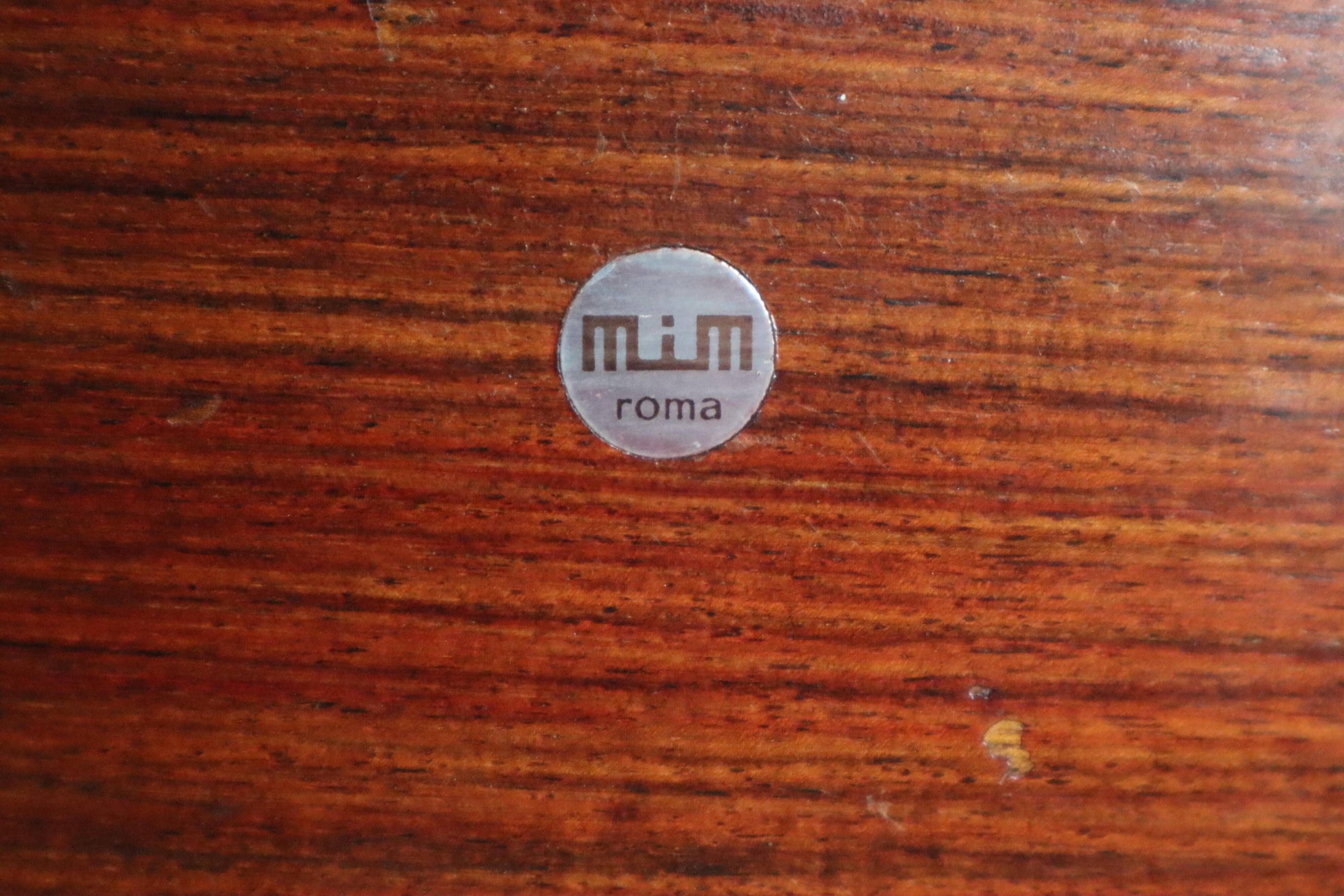 Executive office chair by Ennio Fazioli for MIM Roma, Italy 1960