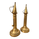 Bougeoirs vintage laiton