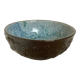 Empty raku ceramic pocket signed De Gheus