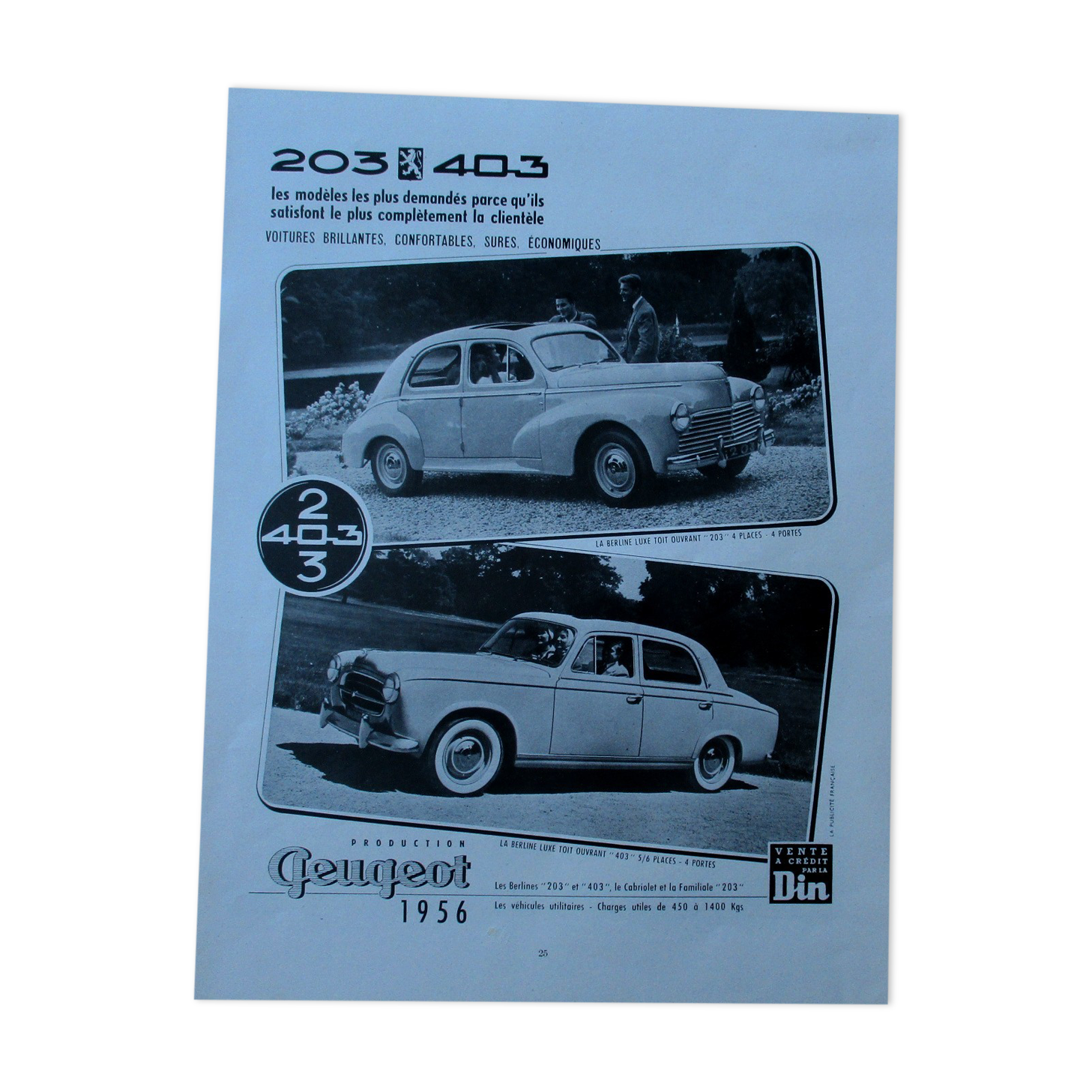 Advertising Peugeot 50s