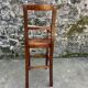 Pair of children's high chairs, early 20th century craftsmanship.