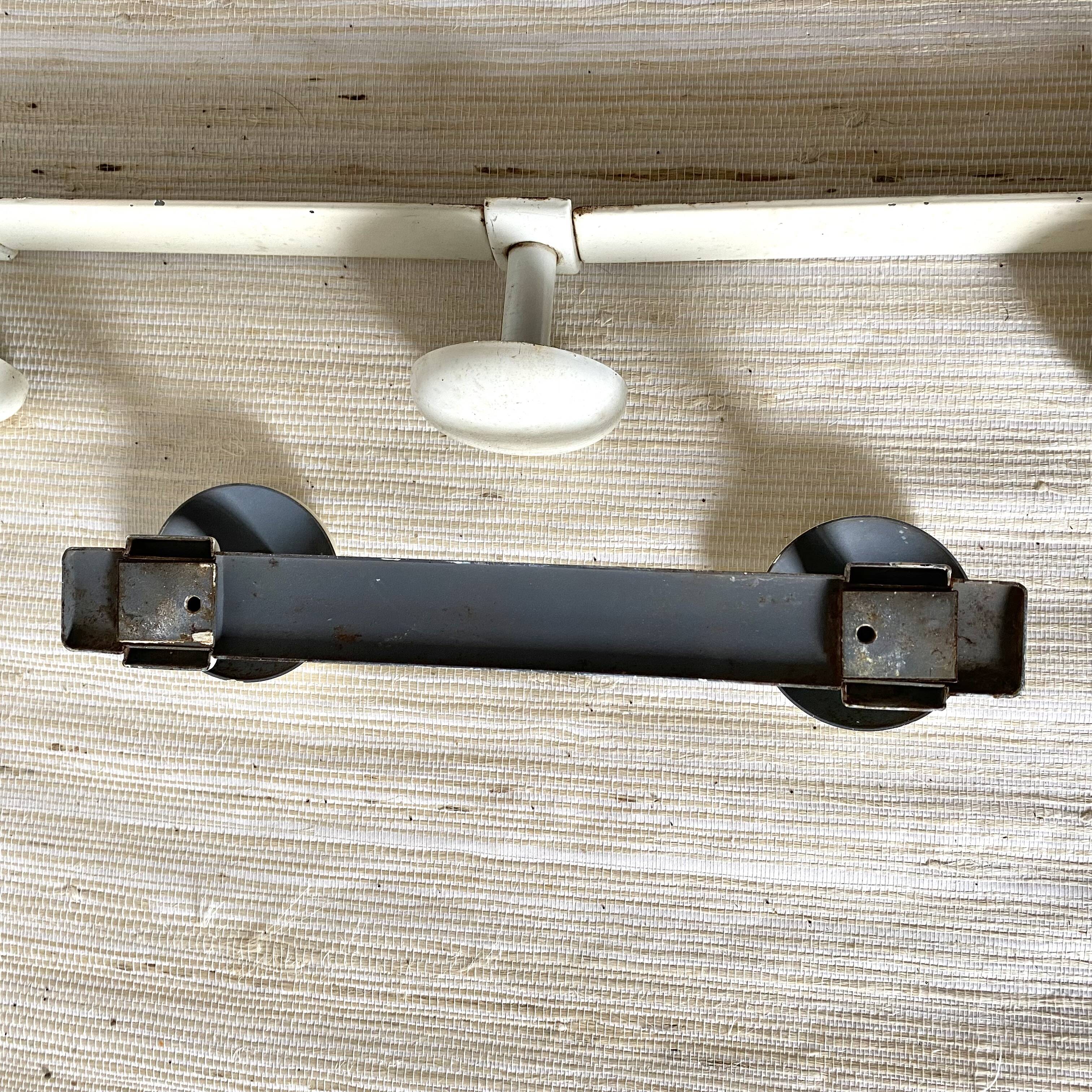 Vintage metal coat rack