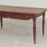 1940s farmhouse table in solid oak