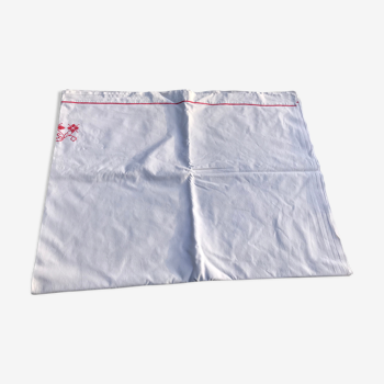 Drap coton ancien 1 personne