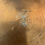 Art Deco vase J.Chesnais Villedieu circa 1930 brassware copper