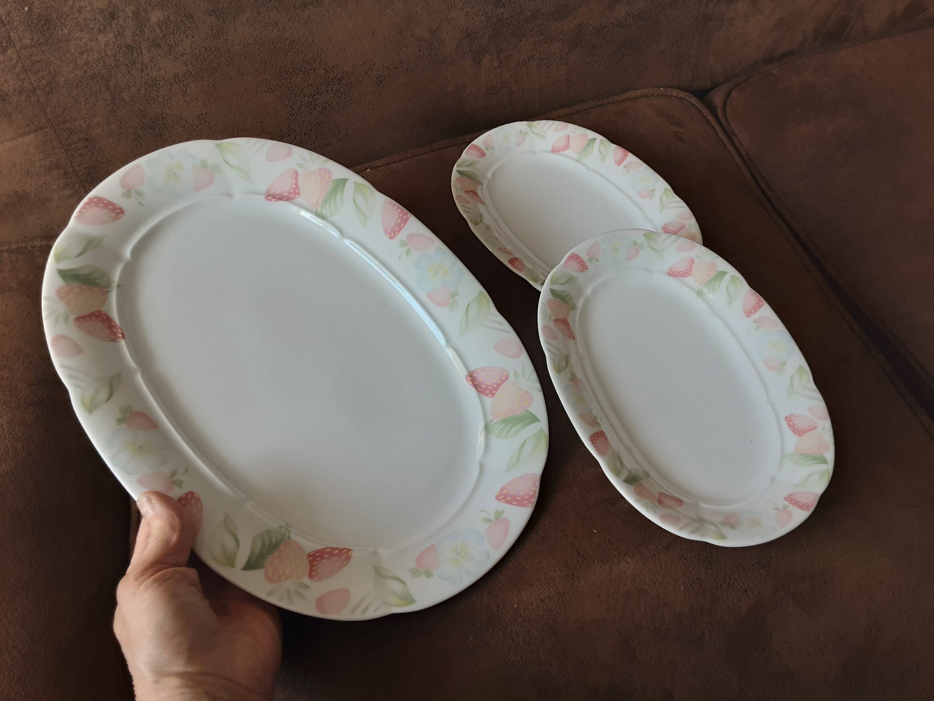 Set of 3 Mitterteich Bavaria dishes