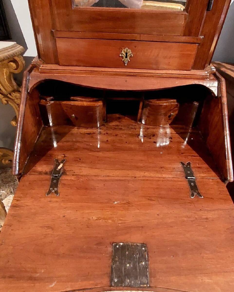Small 18th century walnut trumeau L.72 CM