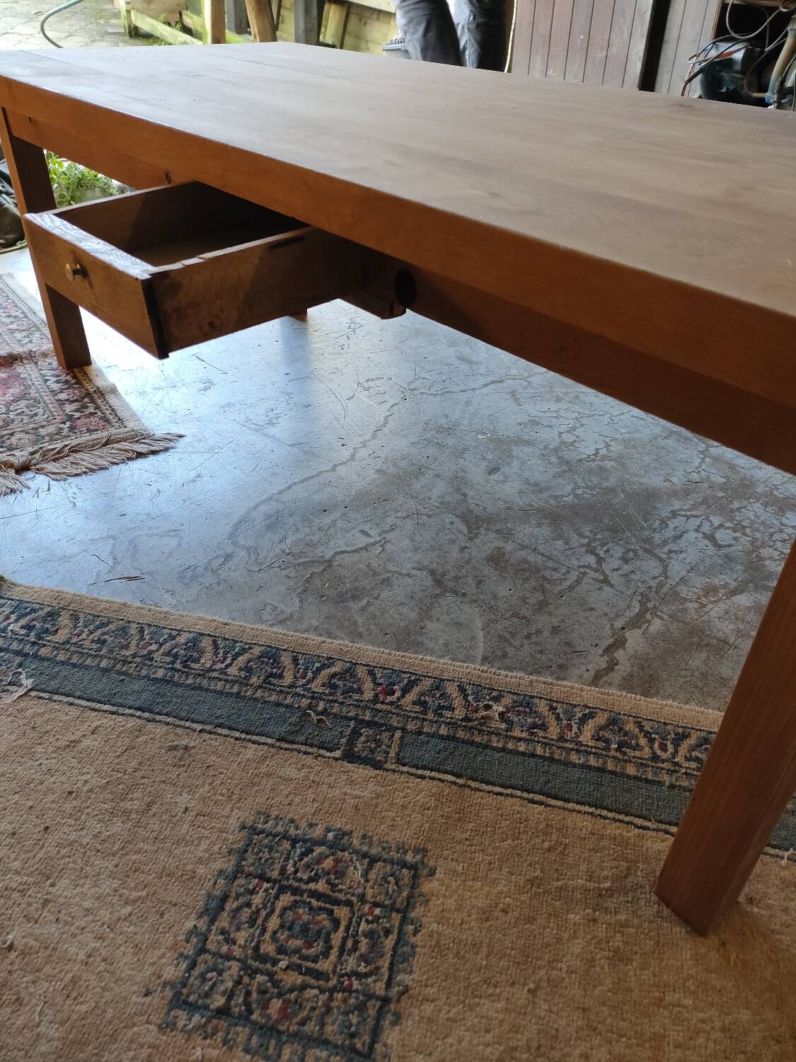 Large farmhouse coffee table