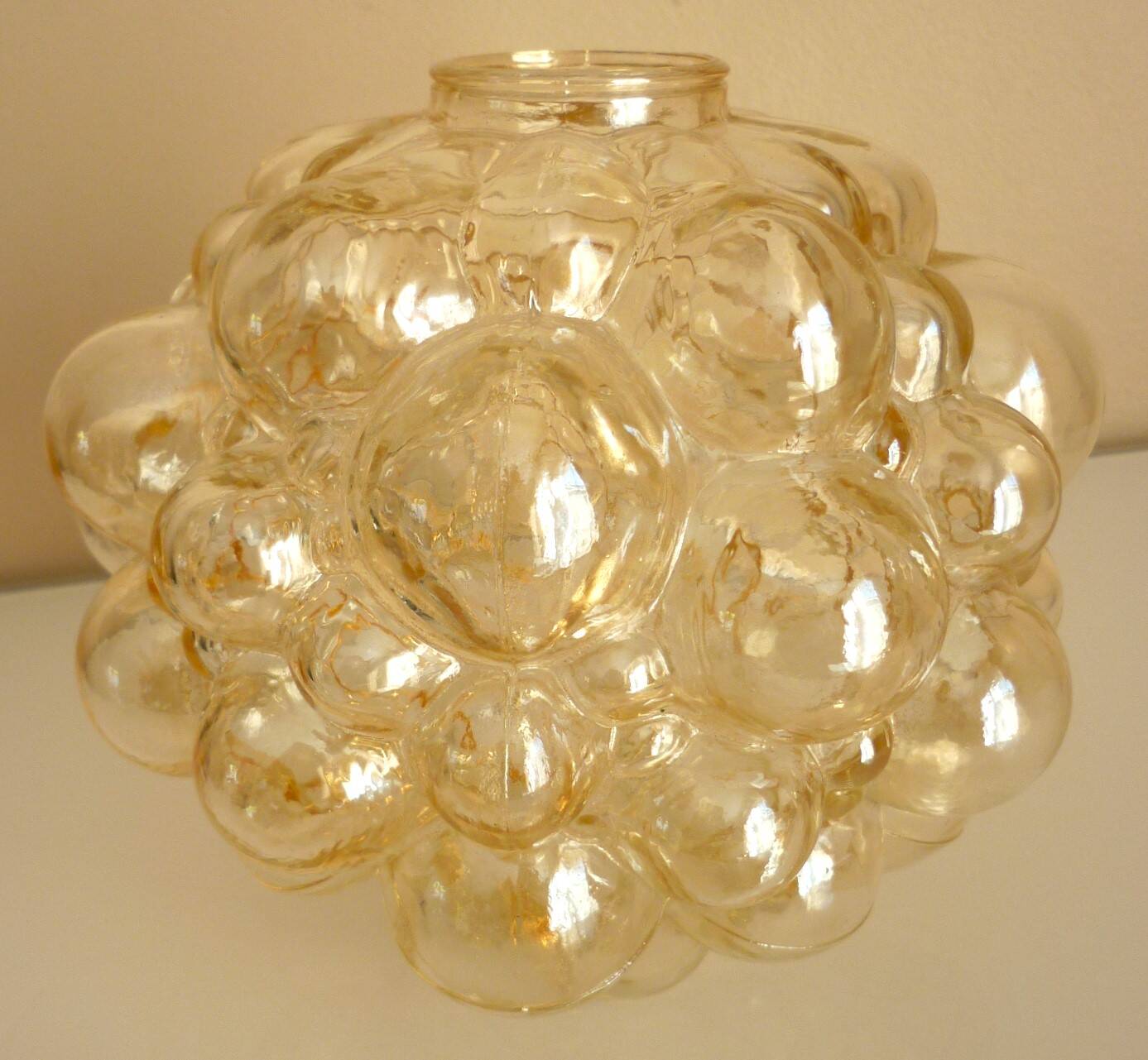 Helena Tynell design glass globe, bubble model, 1960s, wall light, lamp