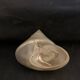 Troca shell decoration 8cm polished pearly Trocca Trochus decoration sea beach vintage old