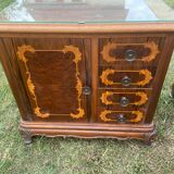 Paire de tables de chevet ancien