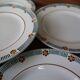 Set of 6 St Amand Céranor dessert plates Parame model