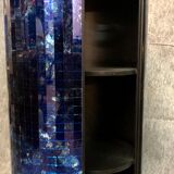 Blue cylindrical buffet, twenty-first century