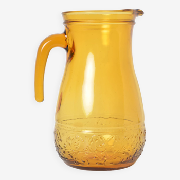 Italian amber carafe