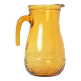 Italian amber carafe
