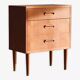 Vintage teak chest of drawers, Denmark, 1960s.