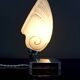Modernist Art Deco "Coquillage" lamp, France, circa 1930