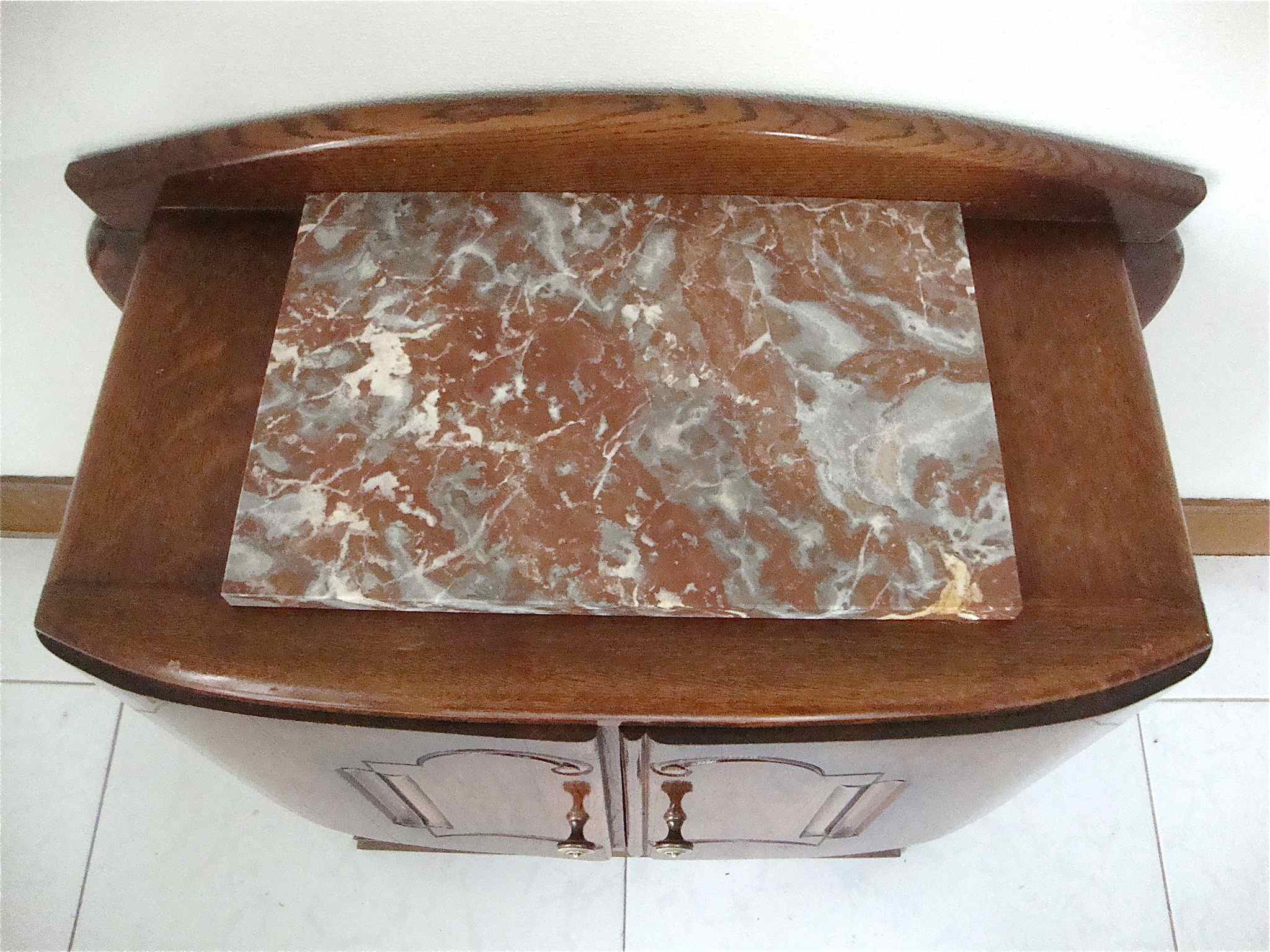 Art deco bedside table