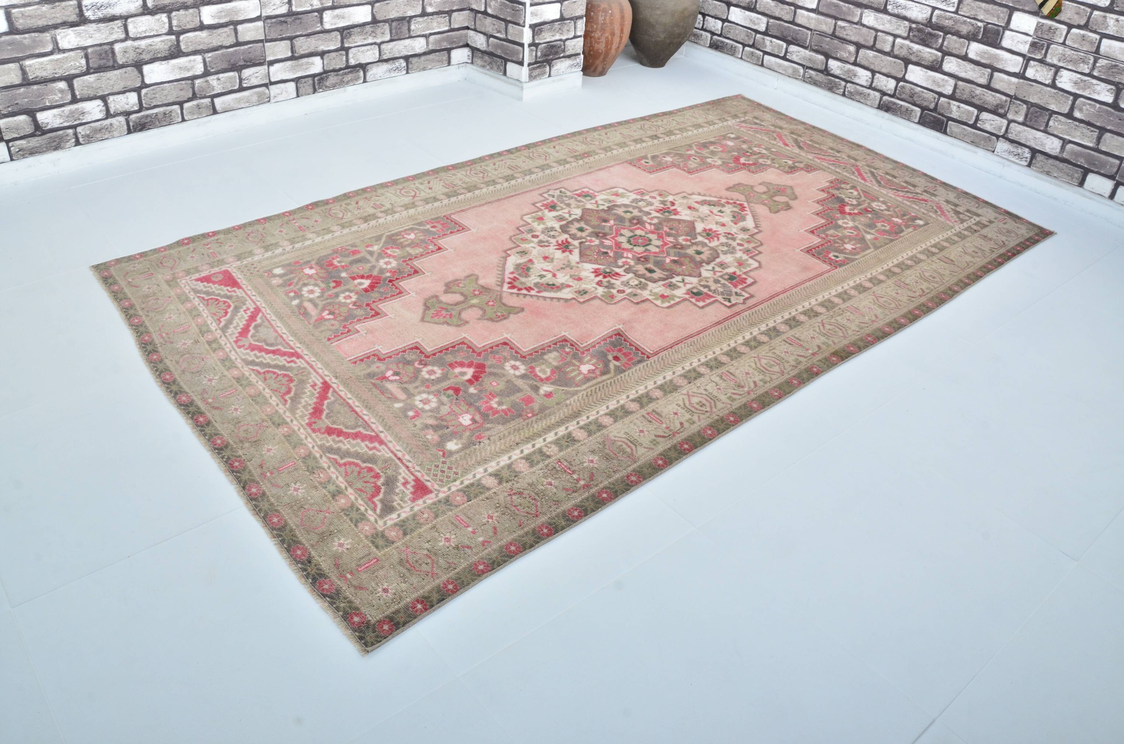 Oushak Turkish Vintage Rug sku 3311